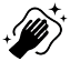 Hand drying icon
