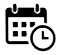 Reserved weekly appointment icon